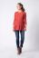 Preview: Tired Matetnity and Nursing Shirt with 3/4 Length Sleeves red