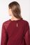 Preview: A-line Maternity Dress with Lace Sleeves bordeaux