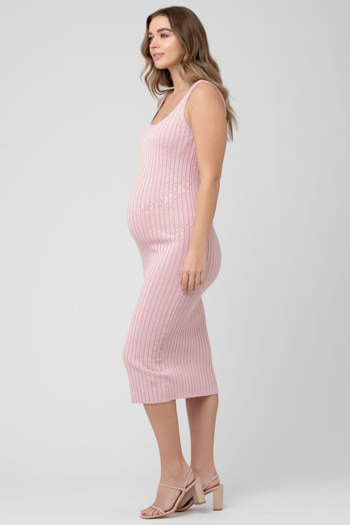 Midi Rib Maternity Dress