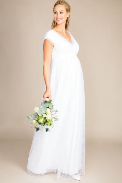 Maternity Wedding Dress with Tulle 
