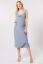 Preview: Maternity and Nursing Bodycon Ribbed Dress with Bow
