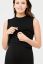 Preview: Layered Maternity and Nursing Knitted Dress black