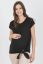 Preview: Short Sleeve Maternity Shirt black