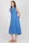 Preview: Midi Cotton Maternity Dress royal blue