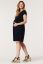 Preview: Ecovero Maternity Dress with Ruffle Collar