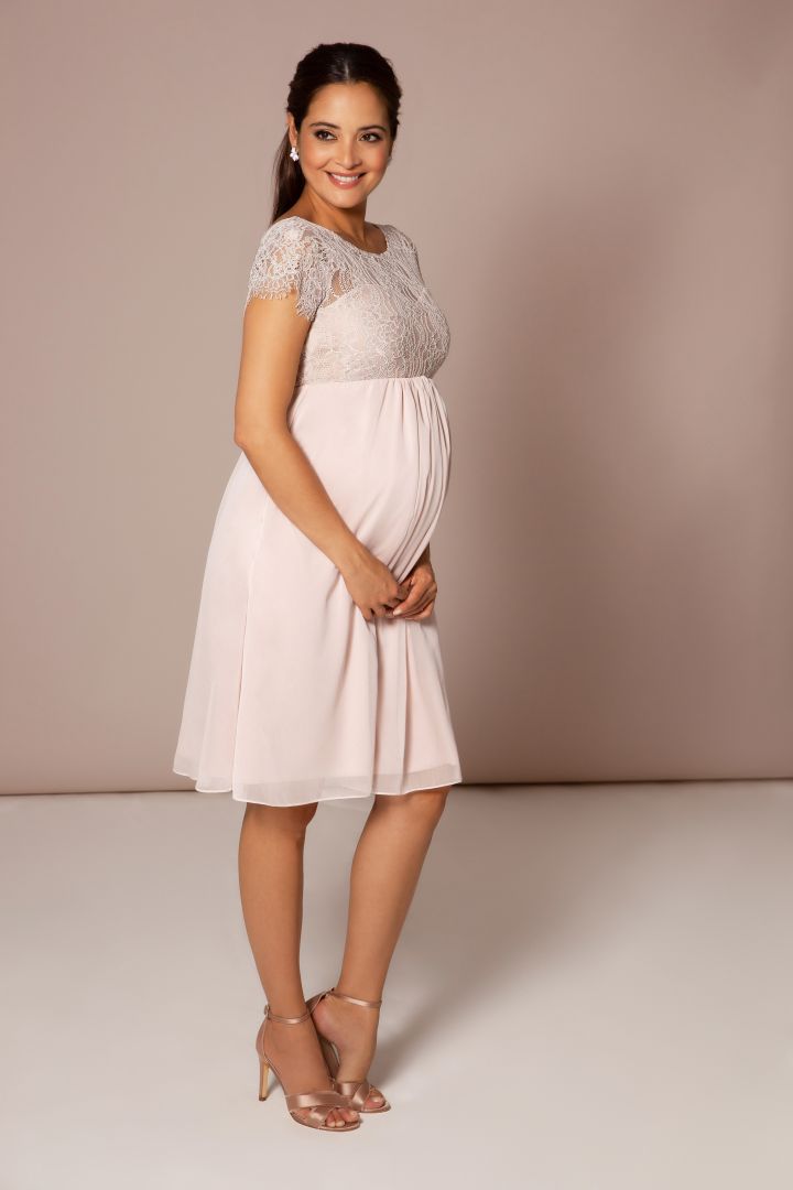 Maternity Wedding Dress with Lace Bodice Rose