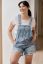 Preview: Used-Look Denim Maternity Dungarees