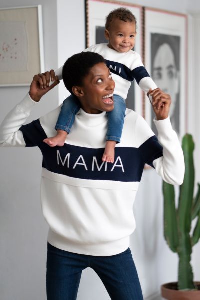 Mama & Baby Partnerlook Pullover Set