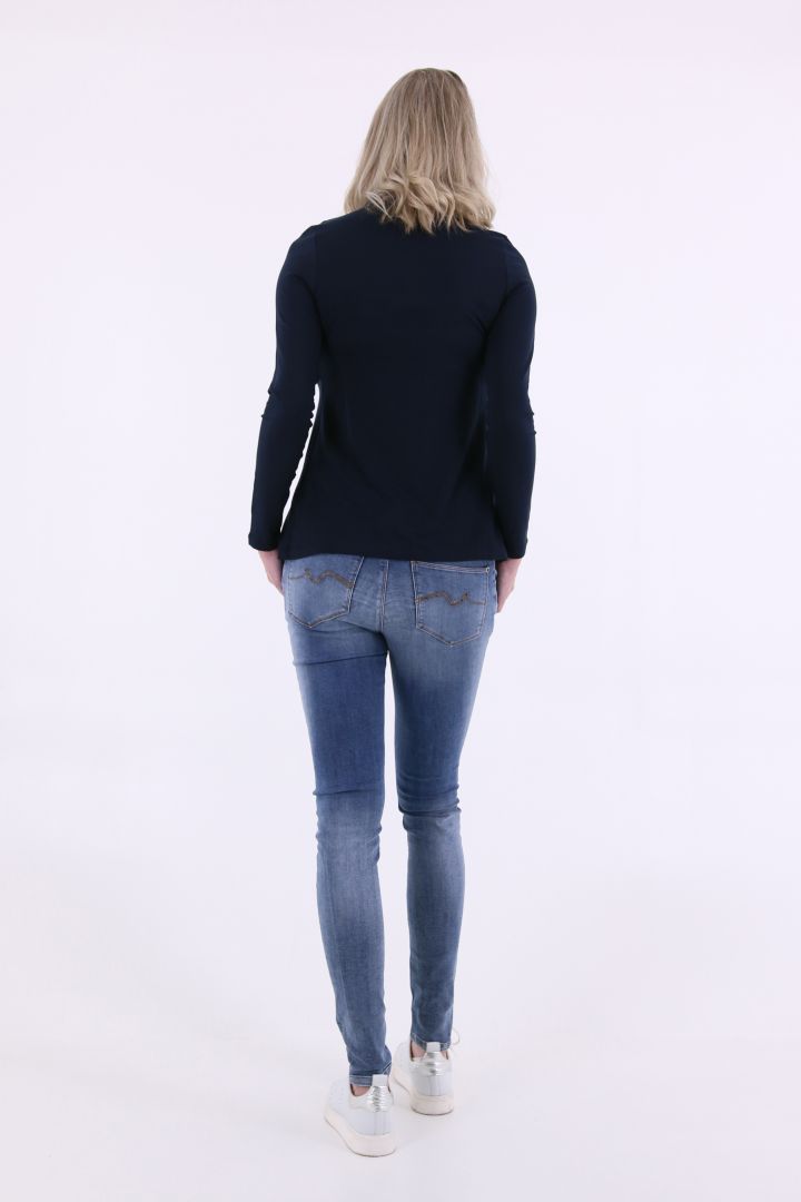 Super Skinny Maternity Jeans stone washed