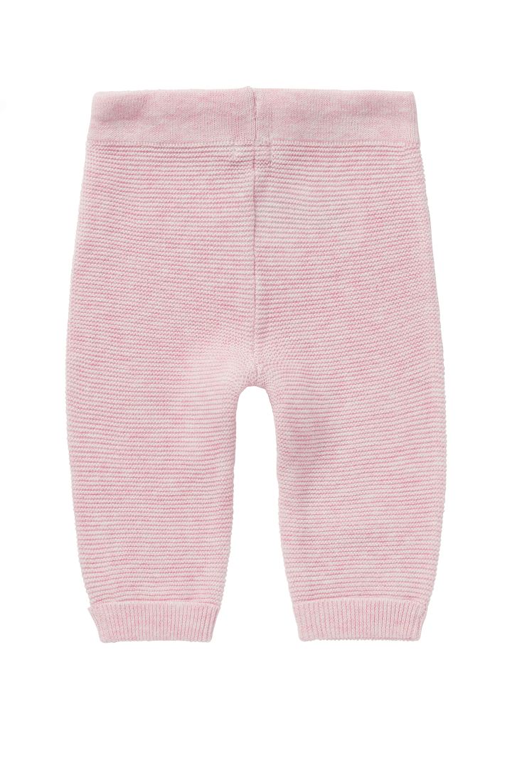Organic Baby Knit Trousers light rose
