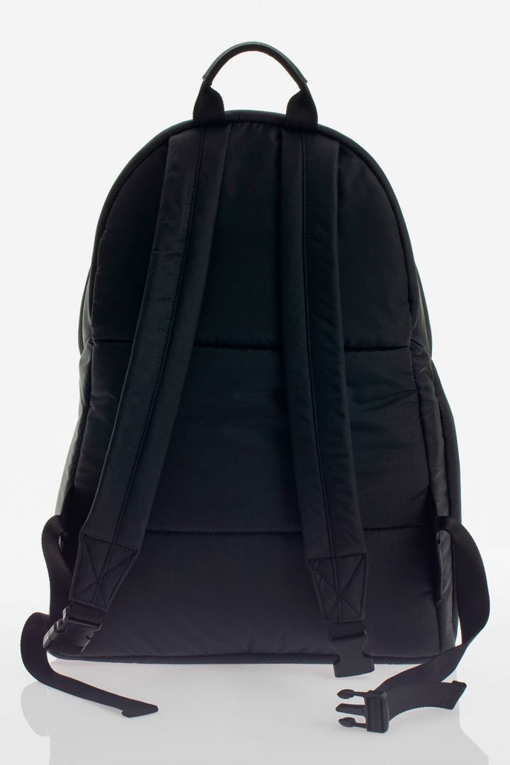 Baby-Changing Backpack Eco Made of Recycled Nylon black