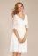 Preview: Maternity Weding Dress with scalloped Neckline