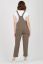 Preview: Jersey Maternity and Nursing Dungarees khaki