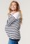 Preview: Organic Maternity Sweater with Stripes