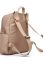 Preview: Babymel Changing Backpack with Vegan Faux Leather Insert light almond