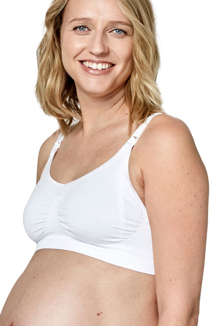 Medela Keep Cool Atmungsaktiver Schwangerschafts- und Still BH weiß