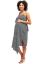 Preview: Maternity Dress with Asymmetrical Nursing Layer Animal Print