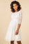 Preview: A-Line Maternity Wedding Dress with Back Cut-Out