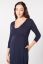 Preview: Long-sleeved Eco Viscose Maternity and Nursing Nightgown with Cache-Coeur Nec...
