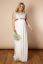 Preview: Maternity Wedding Dress with Sequined Top Long Plus Size