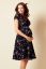 Preview: Maternity and nursing dress Night Blossom