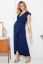 Preview: Ecovero Midi Maternity and Nursing Wrap Dress