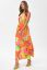 Preview: Midi Maternity Dress with Tie Belt orange