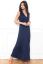Preview: Ecovero Midi Maternity and Nursing Dress navy