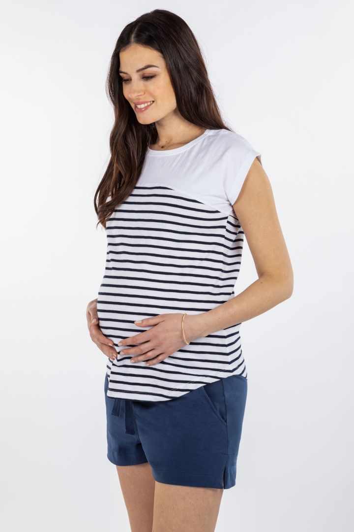 Organic Jersey Maternity Shorts