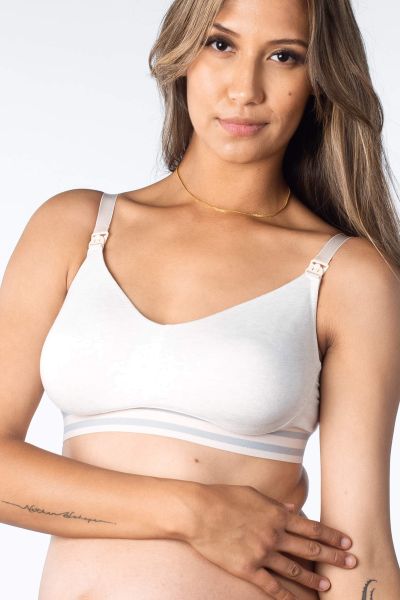Multifit Cotton Materinty and Nursing Bra offwhite