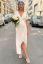 Preview: Midi Maternity and Nursing Wedding Dress in Wrap Look