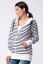 Preview: Maternity and Babywearing Hoody with Stripes