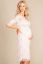 Preview: Lace Maternity Wedding Dress Light Pink