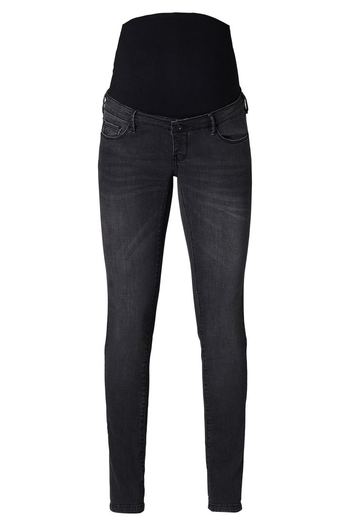 Skinny Maternity Jeans washed black