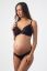 Preview: Plunge Maternity and Nursing Bra with Lace Back, Black