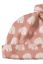Vorschau: Eisbären Knotenmütze rosa aus Bio-Baumwolle