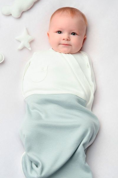 6 Monate mit Windelwechsel Reißverschluss I Kinderschlafsack für Mädchen & Jungen 2.5 Tog Babyschlafsack aus Baumwolle von Stewys 