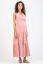 Preview: Maxi Maternity and Nursing Dress with Flounces rose