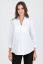 Preview: Stretch cotton maternity blouse with lapel collar