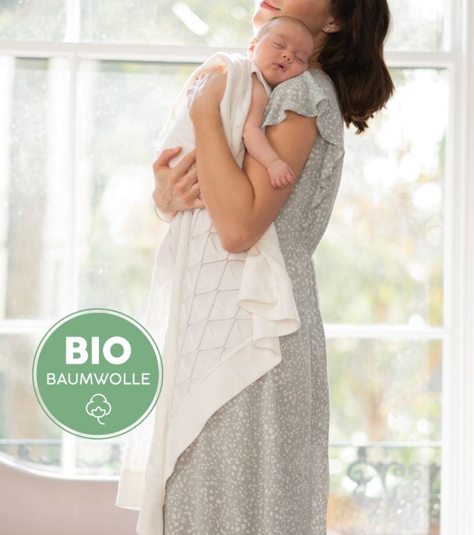Organic Baby Knit Blanket