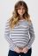 Preview: Organic Maternity and Nursing Top with Stripes