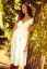 Preview: Maternity Wedding Dress with Cache Coeur Neckline and Sash